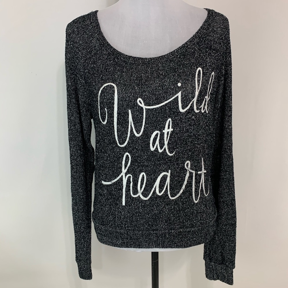 Stranded Wild at heart lightweight sweater